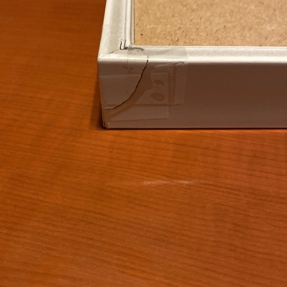 Photo Frame with 3 Hanging Clips NWOT Hanging Shelf